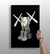 Kaws Aluminum Print.